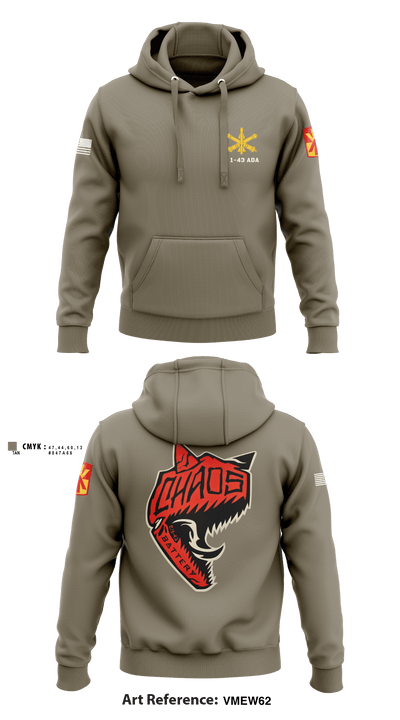 C 1-43 ADA 65403785 Hoodie - 3
