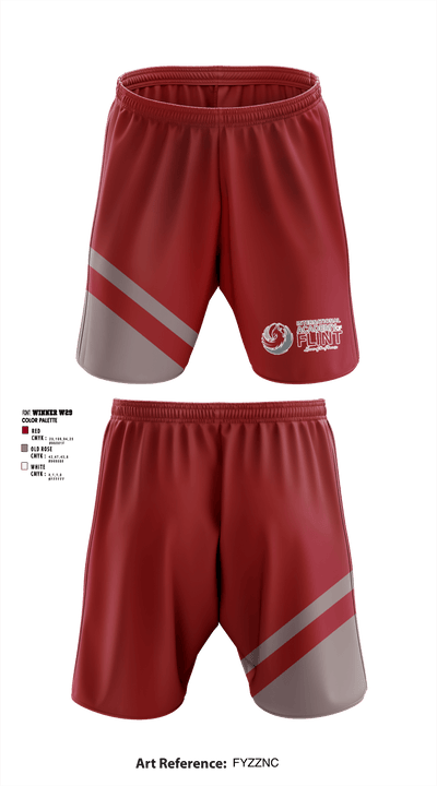 International Academy of Flint 66238925 Athletic Shorts With Pockets - 1
