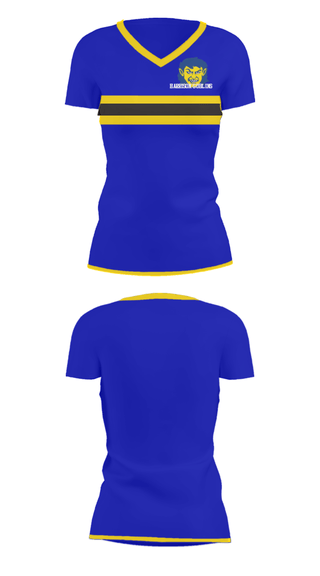 Women's Short Sleeve Vneck Shirt, Harrison Goblins, Spirit Store, Teamtime, Team time, sublimation, custom sports apparel, team uniforms, spirit wear, spiritwear, sports uniforms, custom shirts, team store, custom team store, fundraiser sports, apparel fundraiser