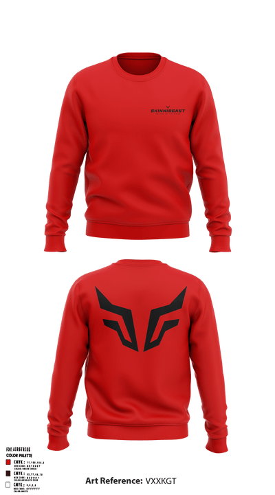 SKINNIBEAST 36402253 Crew Neck Sweatshirt - 1