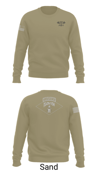 Crew Neck Sweatshirt, , Army, Teamtime, Team time, sublimation, custom sports apparel, team uniforms, spirit wear, spiritwear, sports uniforms, custom shirts, team store, custom team store, fundraiser sports, apparel fundraiser