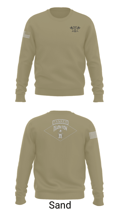 2ND PLT B CO 1-67AR 75629635 Crew Neck Sweatshirt - 12