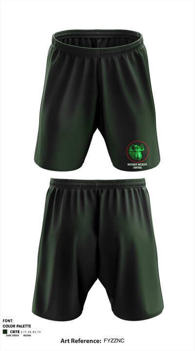 SOUTH CAROLINA NUISANCE WILD LIFE CONTROL 43488965 Athletic Shorts With Pockets - 1