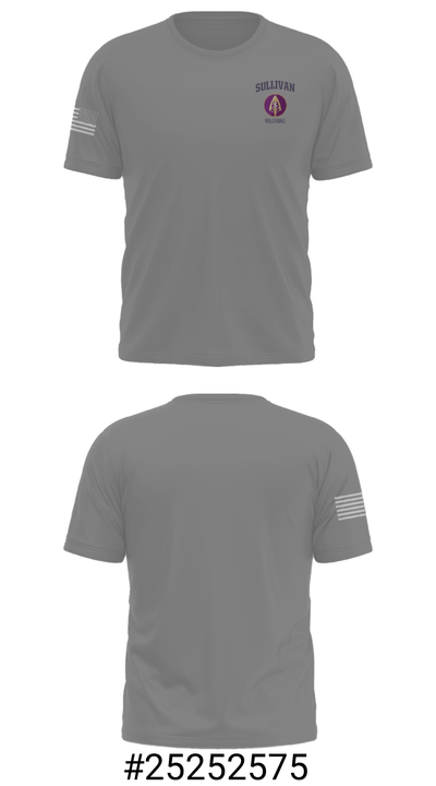 Sullivan Junior High School Volleyball 53113403 Short Sleeve Performance Shirt - 32