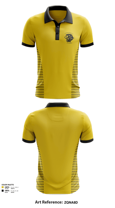 Cornwall And United Counties Basketball Association 47749248 Short Sleeve Performance Polo - 1