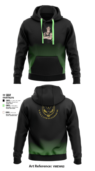 Hoodie, Alabama Yellowhammer Camp579, , Teamtime, Team time, sublimation, custom sports apparel, team uniforms, spirit wear, spiritwear, sports uniforms, custom shirts, team store, custom team store, fundraiser sports, apparel fundraiser