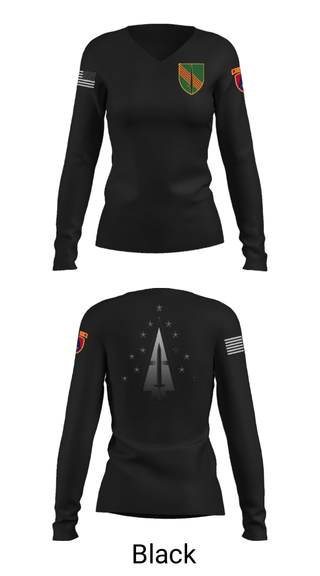 Women's Long Sleeve Vneck Shirt, , Army, Teamtime, Team time, sublimation, custom sports apparel, team uniforms, spirit wear, spiritwear, sports uniforms, custom shirts, team store, custom team store, fundraiser sports, apparel fundraiser