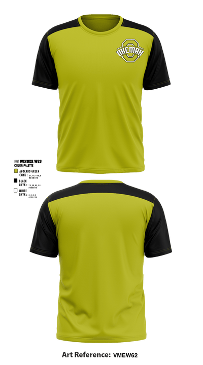 Okemah High School 78633326 Short Sleeve Performance Shirt - 1