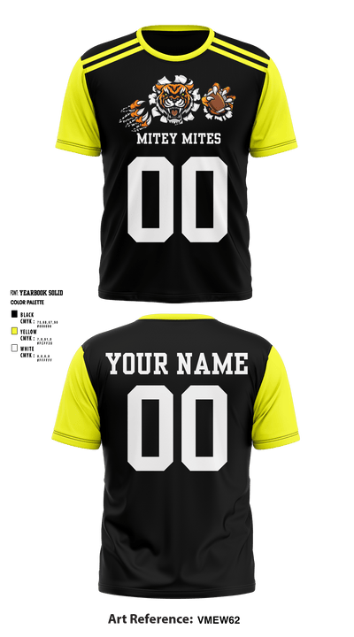 Mitey Mites 19156162 Short Sleeve Performance Shirt - 7