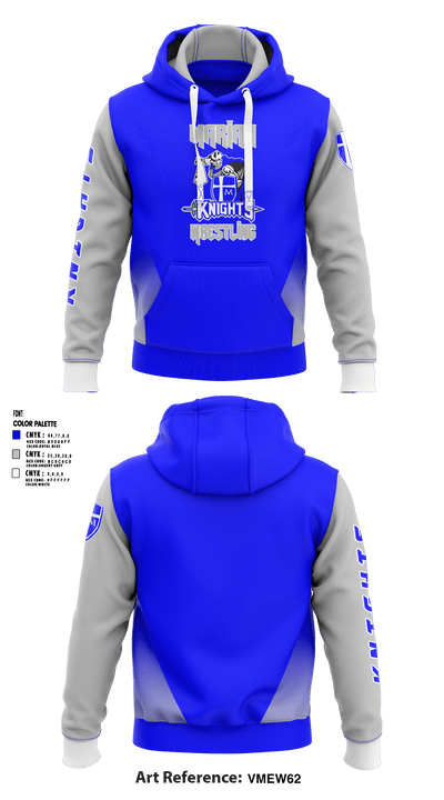 Marian High School Wrestling 1916456 Hoodie - 42