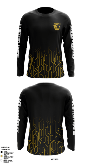 Long Sleeve Performance Shirt, The Kohort, E-Sports, Teamtime, Team time, sublimation, custom sports apparel, team uniforms, spirit wear, spiritwear, sports uniforms, custom shirts, team store, custom team store, fundraiser sports, apparel fundraiser