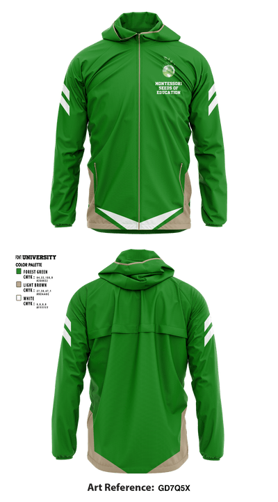 Montessori Seeds Of Education 89248990 Windbreaker - 1