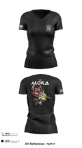 1/149 96639244 Women's Short Sleeve V-neck Shirt - 2