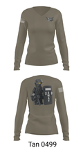 SWAT 47192755 Women's Long Sleeve V-neck Shirt - 41