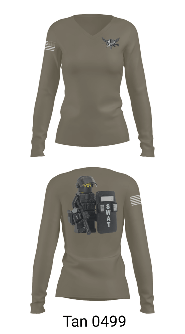 Women's Long Sleeve Vneck Shirt, , , Teamtime, Team time, sublimation, custom sports apparel, team uniforms, spirit wear, spiritwear, sports uniforms, custom shirts, team store, custom team store, fundraiser sports, apparel fundraiser