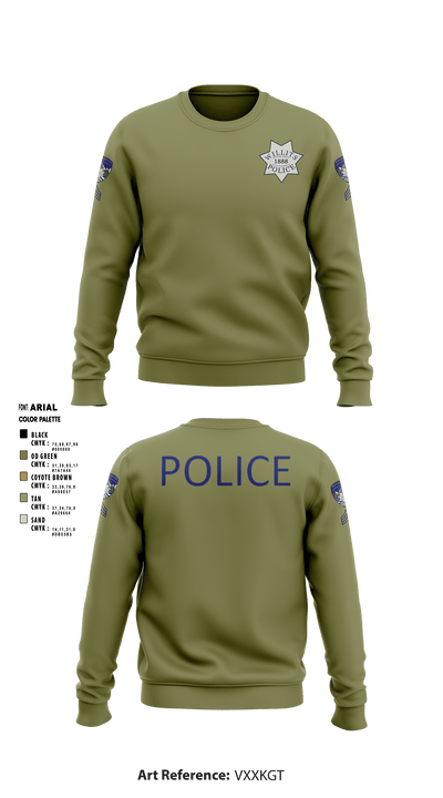 Willits Little Lake JRTF 70658416 Crew Neck Sweatshirt - 7