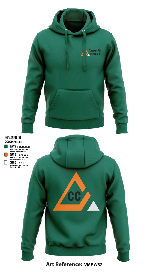Hoodie, Crossfit ComebackCrossfit Comeback, , Teamtime, Team time, sublimation, custom sports apparel, team uniforms, spirit wear, spiritwear, sports uniforms, custom shirts, team store, custom team store, fundraiser sports, apparel fundraiser