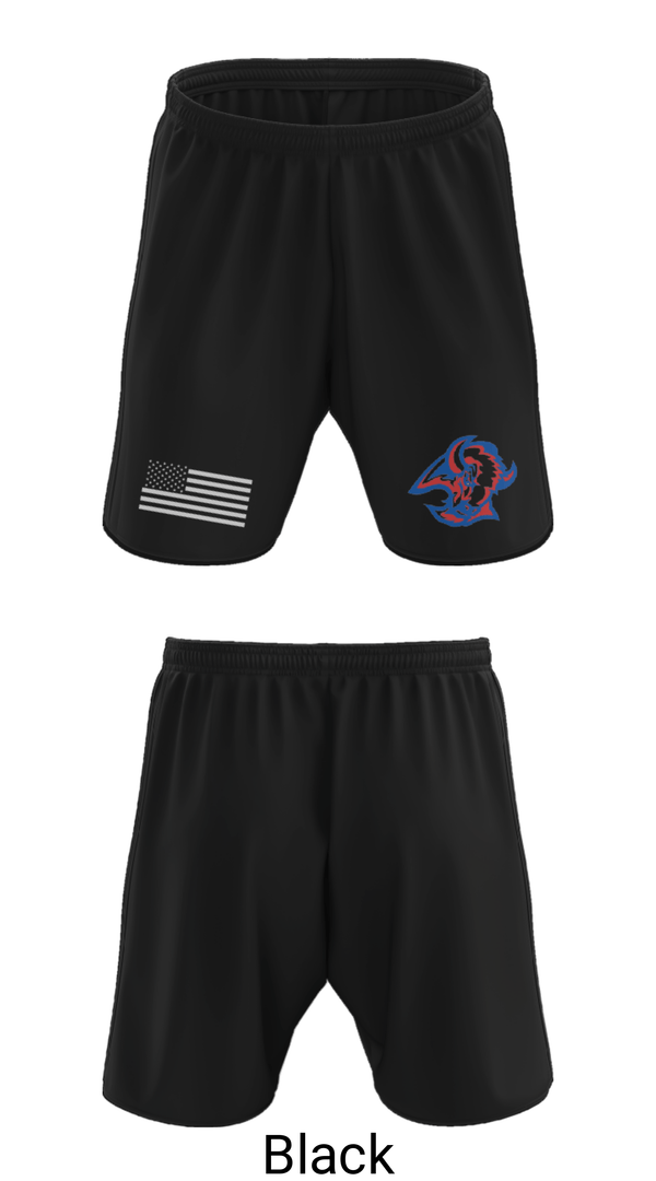 Athletic Shorts With Pockets, Republic Junior High School, Spirit Store, Teamtime, Team time, sublimation, custom sports apparel, team uniforms, spirit wear, spiritwear, sports uniforms, custom shirts, team store, custom team store, fundraiser sports, apparel fundraiser