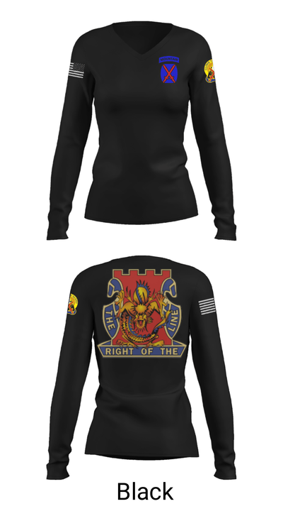 2nd battalion 14th infantry regiment 17334538 Women's Long Sleeve V-neck Shirt - 39