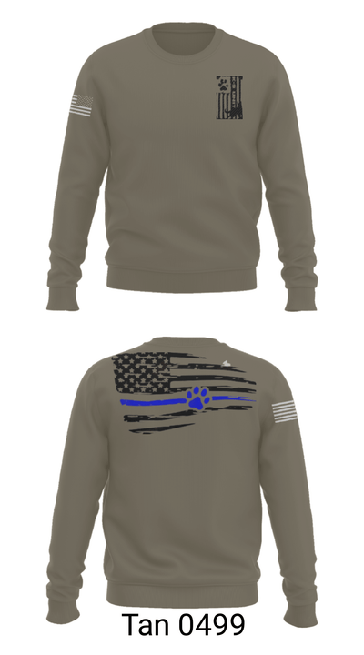 K-9 Crew 23249589 Crew Neck Sweatshirt - 11