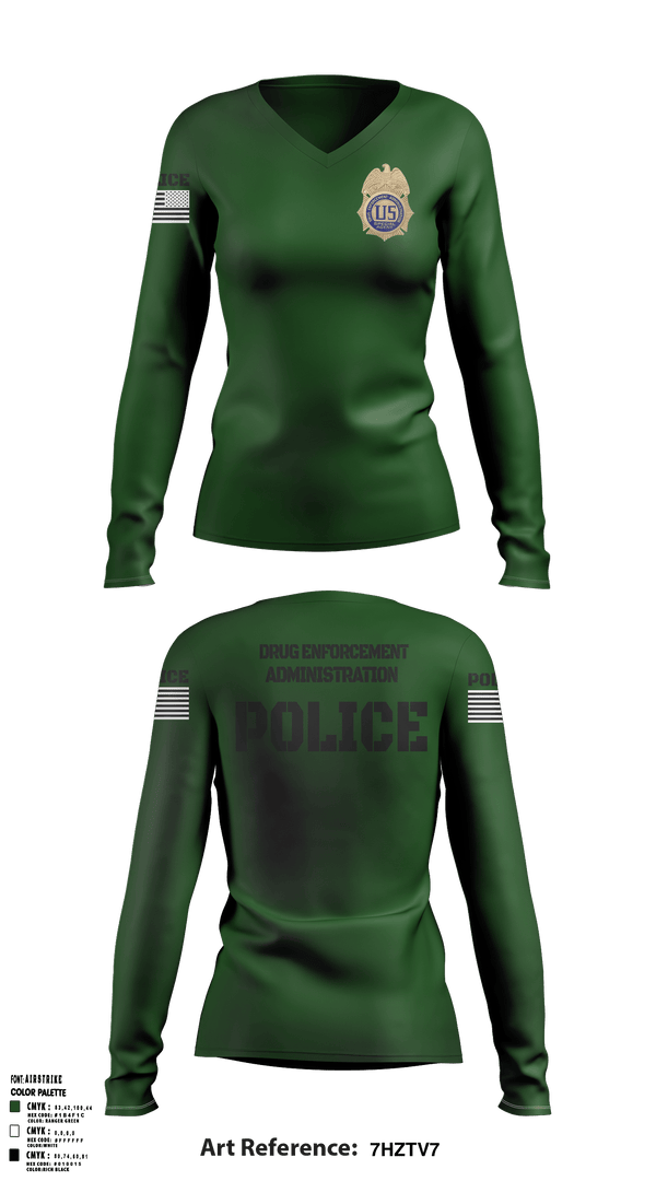 Women's Long Sleeve Vneck Shirt, , Police, Teamtime, Team time, sublimation, custom sports apparel, team uniforms, spirit wear, spiritwear, sports uniforms, custom shirts, team store, custom team store, fundraiser sports, apparel fundraiser