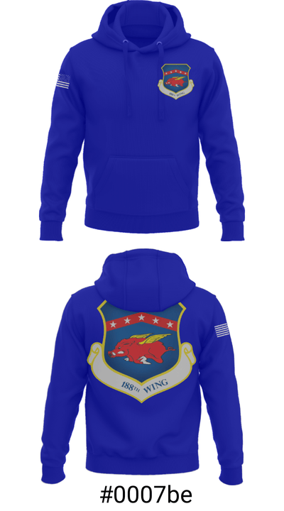 188th wing air national guard 12455702 Hoodie - 42