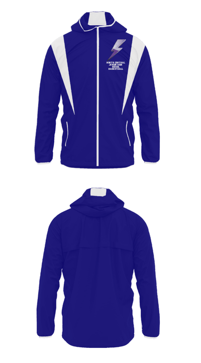 North Central Junior High School Basketball 17797958 Windbreaker - 25