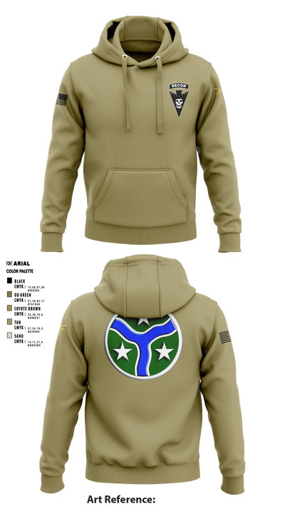 3/278 Armored Calvary Regiment 57774458 Hoodie - 4