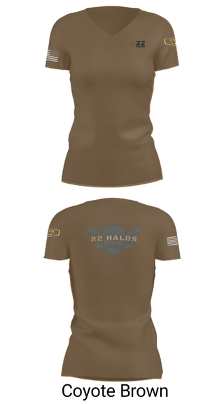 Women's Short Sleeve Vneck Shirt, , Army, Teamtime, Team time, sublimation, custom sports apparel, team uniforms, spirit wear, spiritwear, sports uniforms, custom shirts, team store, custom team store, fundraiser sports, apparel fundraiser