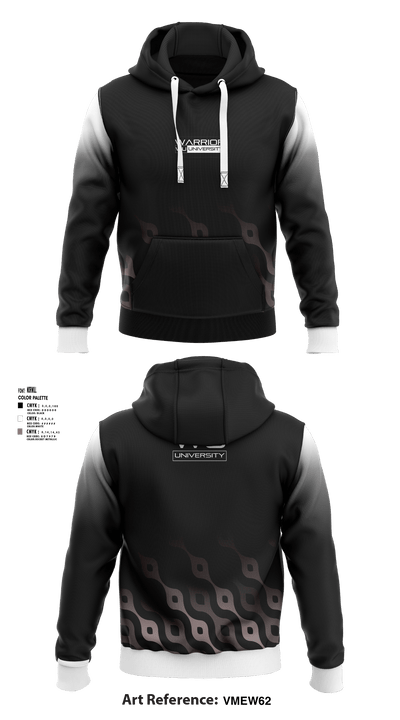 Warrior University 35293904 Hoodie - 1