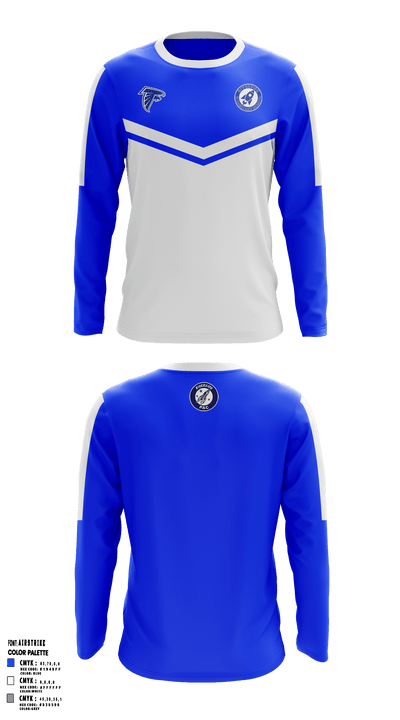 Riverside Elementary School 77978474 Long Sleeve Performance Shirt - 1