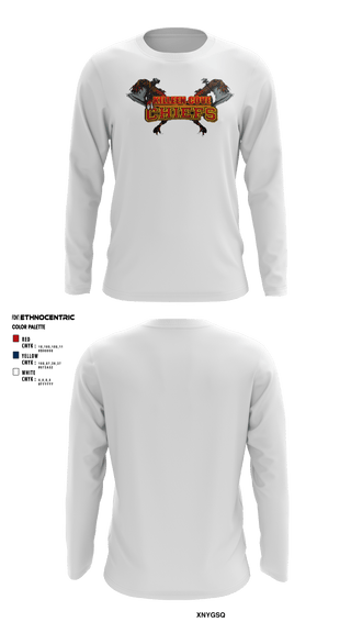 Long Sleeve Performance Shirt, Copperas Chiefs, Football, Teamtime, Team time, sublimation, custom sports apparel, team uniforms, spirit wear, spiritwear, sports uniforms, custom shirts, team store, custom team store, fundraiser sports, apparel fundraiser