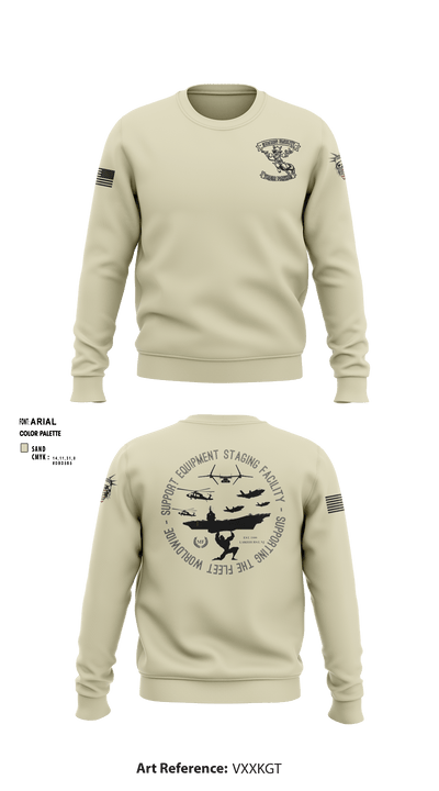 STAGING FACILITY 22010365 Crew Neck Sweatshirt - 1