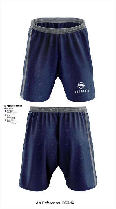 Stealth customs 84323734 Athletic Shorts With Pockets - 1