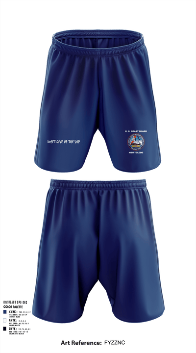 MSU Toledo 42341153 Athletic Shorts With Pockets - 3