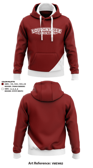 Hoodie, Loudonville Christian Middle School, Spirit Store, Teamtime, Team time, sublimation, custom sports apparel, team uniforms, spirit wear, spiritwear, sports uniforms, custom shirts, team store, custom team store, fundraiser sports, apparel fundraiser