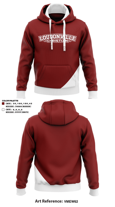 Loudonville Christian Middle School 37060870 Hoodie - 1