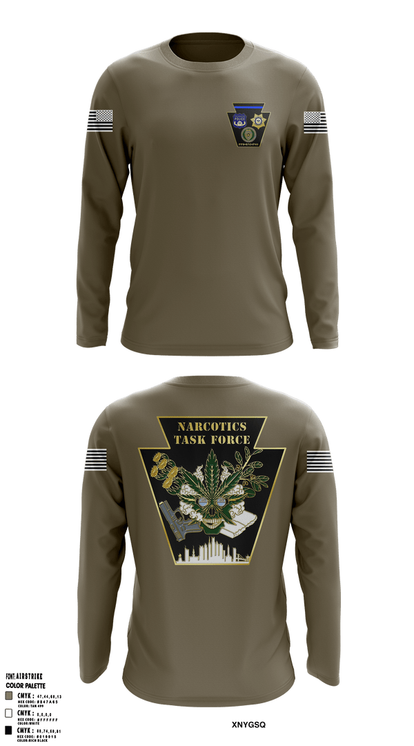 Long Sleeve Performance Shirt, Narcotics, Police, Teamtime, Team time, sublimation, custom sports apparel, team uniforms, spirit wear, spiritwear, sports uniforms, custom shirts, team store, custom team store, fundraiser sports, apparel fundraiser
