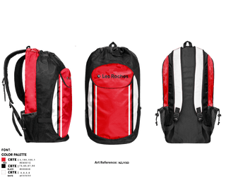 Gear Bag, LesRoches, Men's Basketball, Teamtime, Team time, sublimation, custom sports apparel, team uniforms, spirit wear, spiritwear, sports uniforms, custom shirts, team store, custom team store, fundraiser sports, apparel fundraiser
