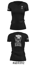776 Brigade Engineer Batallion 36594934 Women's Short Sleeve V-neck Shirt - 18