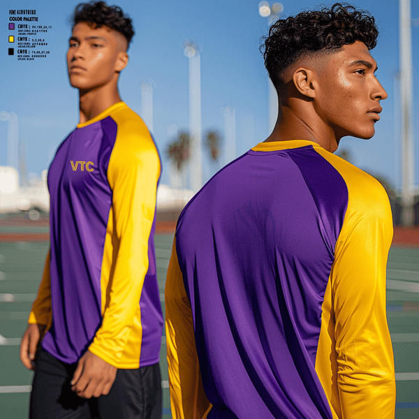 Long Sleeve Performance Shirt, Vibranium Track Club, Track & Field, Teamtime, Team time, sublimation, custom sports apparel, team uniforms, spirit wear, spiritwear, sports uniforms, custom shirts, team store, custom team store, fundraiser sports, apparel fundraiser
