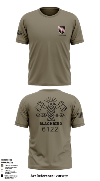 Short Sleeve Performance Shirt, 1-54th SFABBco 1/54th SFAB, Army, Teamtime, Team time, sublimation, custom sports apparel, team uniforms, spirit wear, spiritwear, sports uniforms, custom shirts, team store, custom team store, fundraiser sports, apparel fundraiser