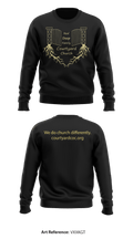 Courtyard Chuch 37286717 Crew Neck Sweatshirt - 37