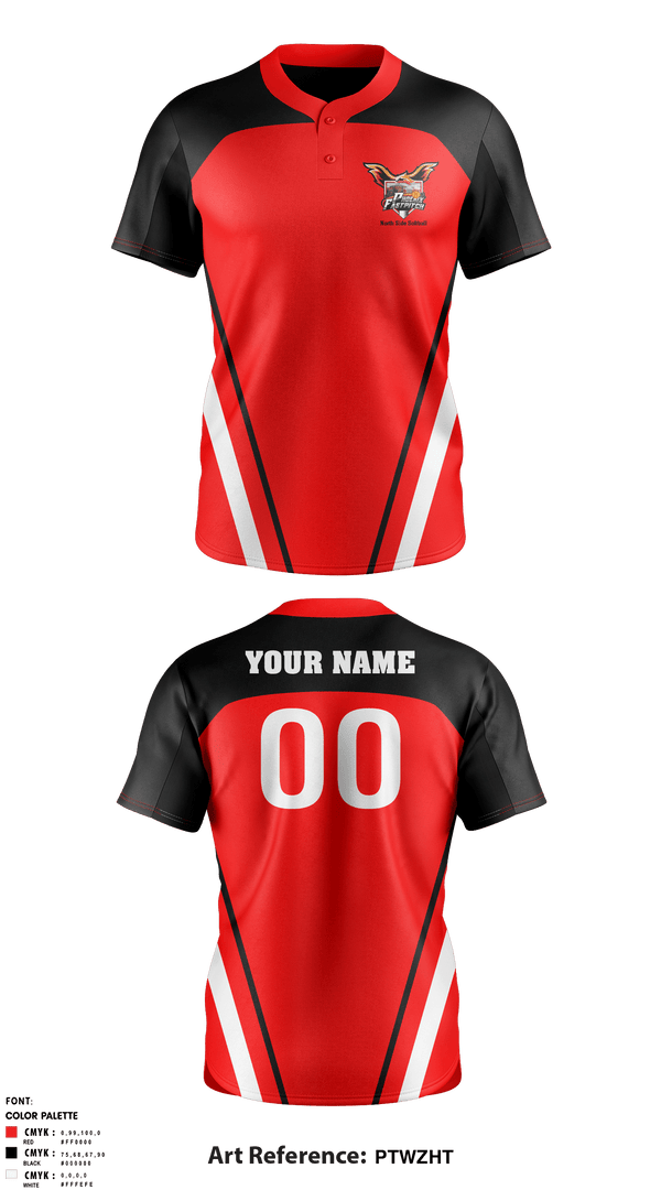 Two Button Softball Jersey, North Side High School Softball, Softball, Teamtime, Team time, sublimation, custom sports apparel, team uniforms, spirit wear, spiritwear, sports uniforms, custom shirts, team store, custom team store, fundraiser sports, apparel fundraiser