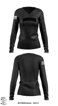 HHC Mortars, 2-505 PIR 68912099 Women's Long Sleeve V-neck Shirt - 50
