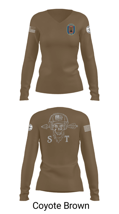HELENA SONAR 72664700 Women's Long Sleeve V-neck Shirt - 38