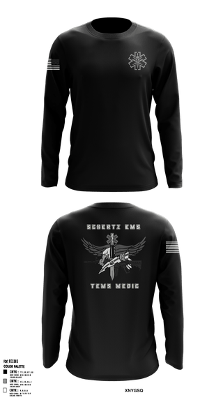 Long Sleeve Performance Shirt, Schertz SWAT, Fire Department, Teamtime, Team time, sublimation, custom sports apparel, team uniforms, spirit wear, spiritwear, sports uniforms, custom shirts, team store, custom team store, fundraiser sports, apparel fundraiser