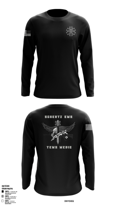 Schertz SWAT 48439829 Long Sleeve Performance Shirt - 5