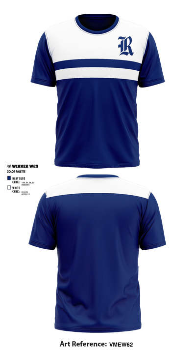 Ringgold Middle School 70186521 Short Sleeve Performance Shirt - 1