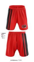 McCormick Middle School Cheer 3714957 Athletic Shorts With Pockets - 1